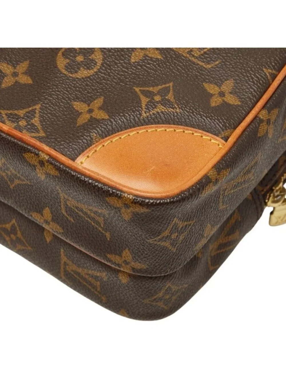 Louis Vuitton Monogram Amazon Crossbody Shoulder Bag Brown Leather - Picture 6 of 10